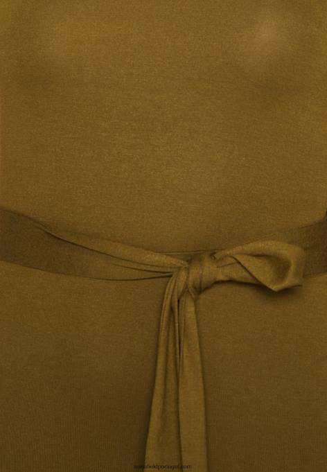 mulheres vestido de jersey verde-oliva F4BZ0D179 Anna Field