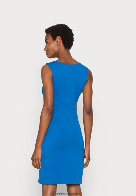 mulheres vestido de malha azul F4BZ0D126 Anna Field