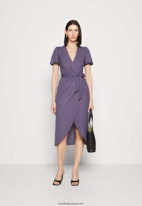 mulheres vestido de malha cinza F4BZ0D163 Anna Field