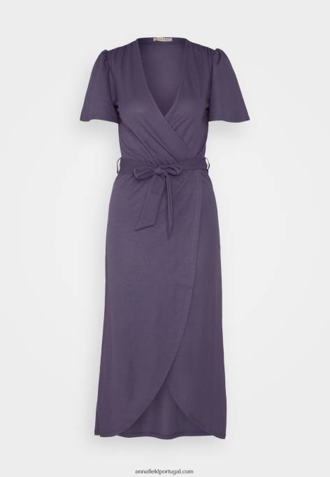 mulheres vestido de malha cinza F4BZ0D163 Anna Field