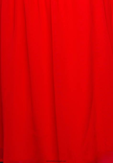 mulheres vestido de manga com decote em v vestido de dia vermelho escuro F4BZ0D9 Anna Field