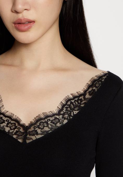 mulheres vestido de moletom preto F4BZ0D236 Anna Field