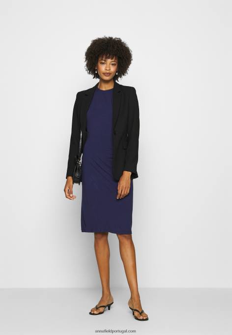 mulheres vestido de mudança azul noite F4BZ0D122 Anna Field