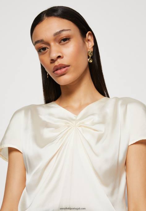 mulheres vestido de mudança branco/preto F4BZ0D195 Anna Field