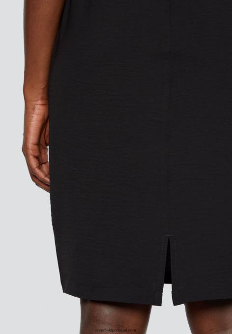 mulheres vestido preto F4BZ0D192 Anna Field