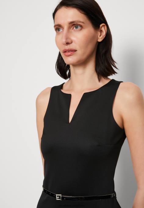 mulheres vestido preto F4BZ0D211 Anna Field