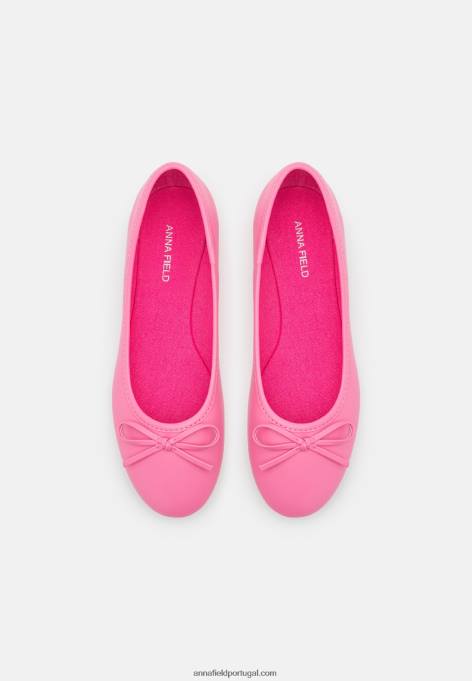 mulheres bombas de balé rosa F4BZ0D2114 Anna Field
