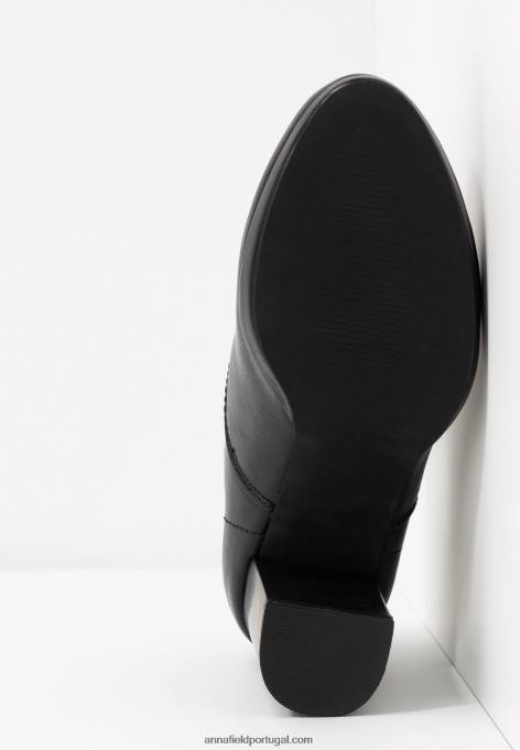 mulheres botins salto alto conforto preto F4BZ0D1773 Anna Field