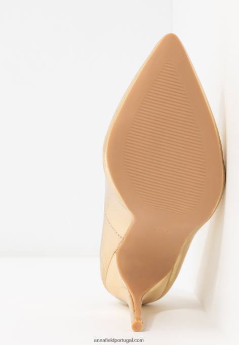 mulheres salto alto ouro F4BZ0D1610 Anna Field