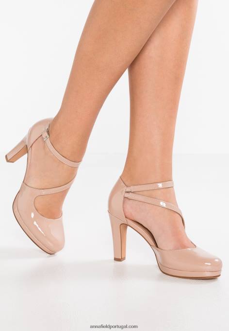 mulheres salto alto rosa claro F4BZ0D1763 Anna Field