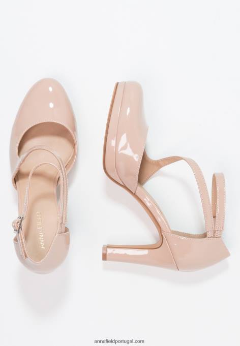mulheres salto alto rosa claro F4BZ0D1763 Anna Field