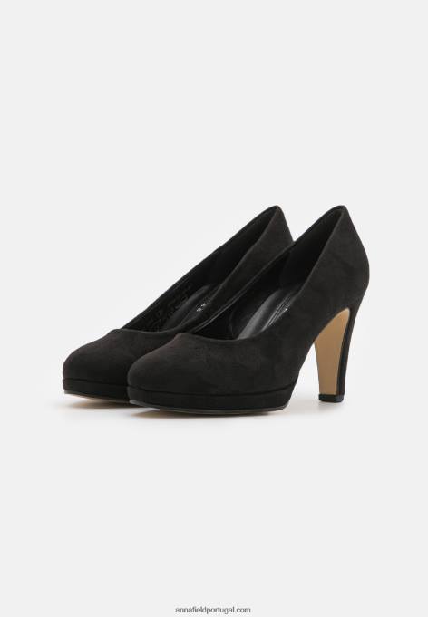 mulheres salto alto schwarz F4BZ0D1757 Anna Field