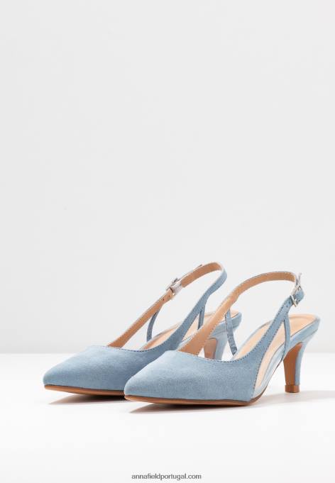 mulheres salto clássico azul F4BZ0D1616 Anna Field