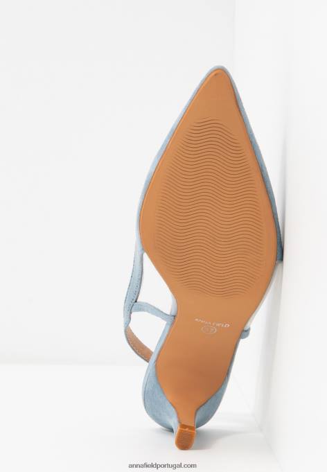 mulheres salto clássico azul F4BZ0D1616 Anna Field