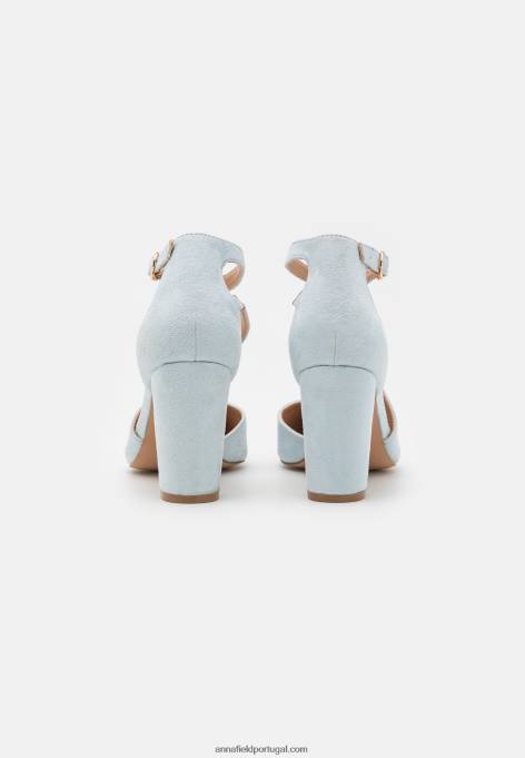 mulheres salto clássico azul claro F4BZ0D1621 Anna Field