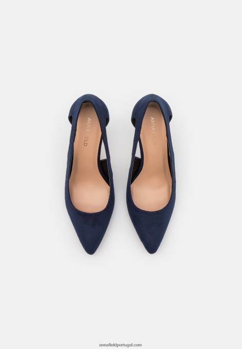 mulheres salto clássico azul escuro F4BZ0D1595 Anna Field