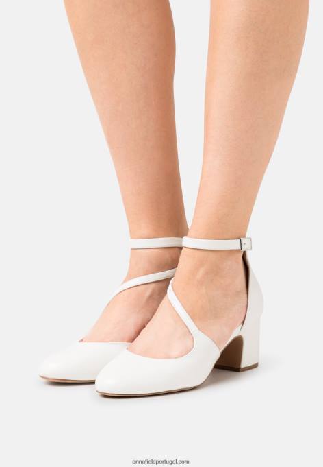 mulheres salto clássico branco F4BZ0D1591 Anna Field