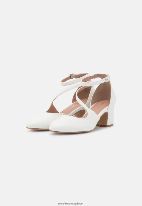 mulheres salto clássico branco F4BZ0D1591 Anna Field