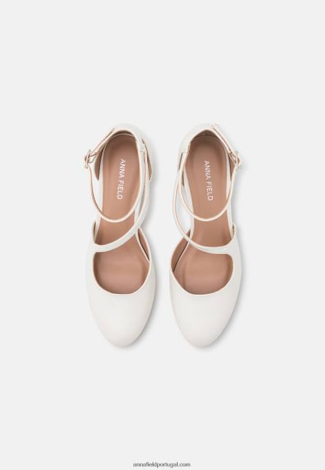 mulheres salto clássico branco F4BZ0D1591 Anna Field