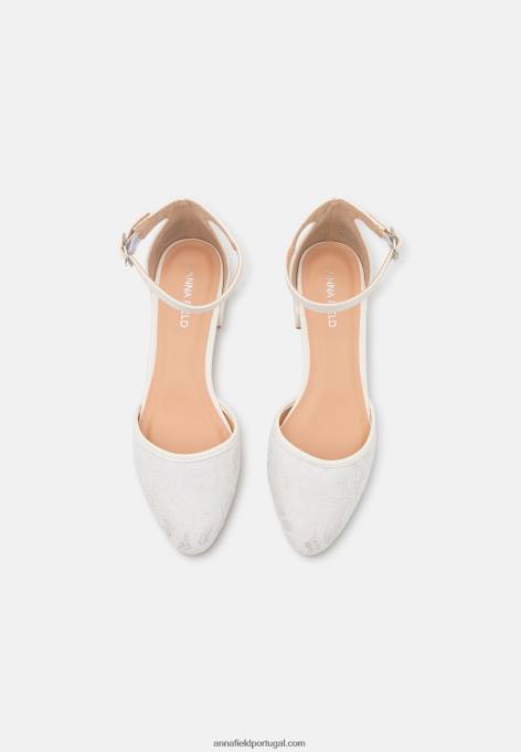 mulheres salto clássico branco F4BZ0D1613 Anna Field