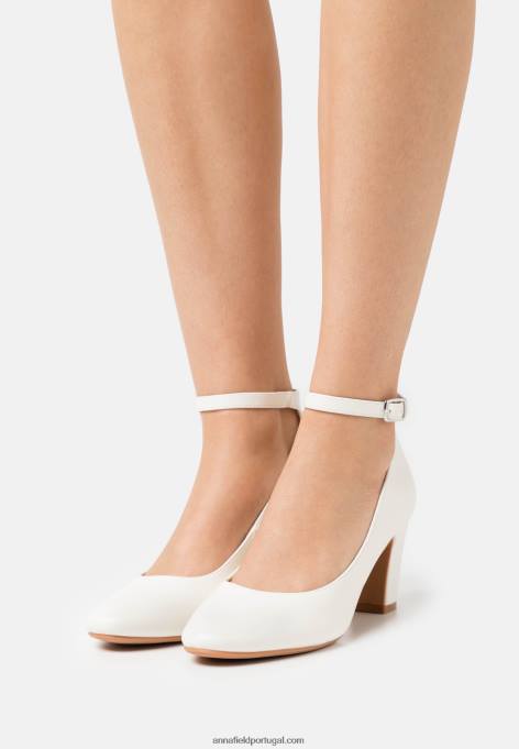 mulheres salto clássico branco F4BZ0D1617 Anna Field