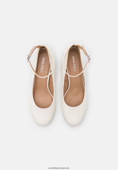mulheres salto clássico branco F4BZ0D1617 Anna Field