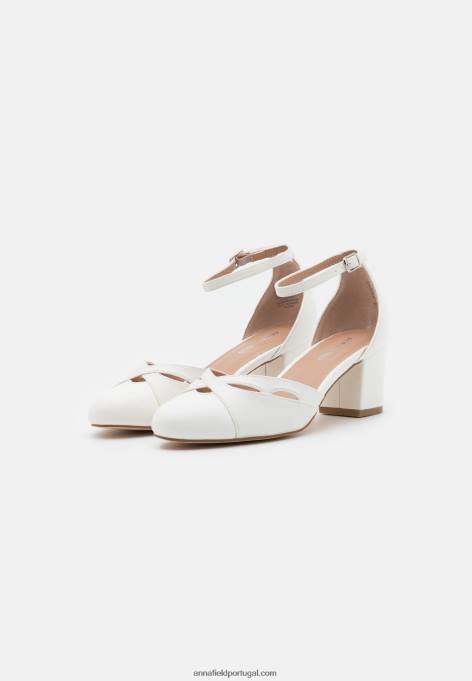 mulheres salto clássico branco F4BZ0D1649 Anna Field