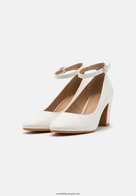 mulheres salto clássico branco F4BZ0D1654 Anna Field