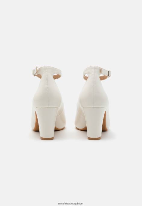 mulheres salto clássico branco F4BZ0D1654 Anna Field