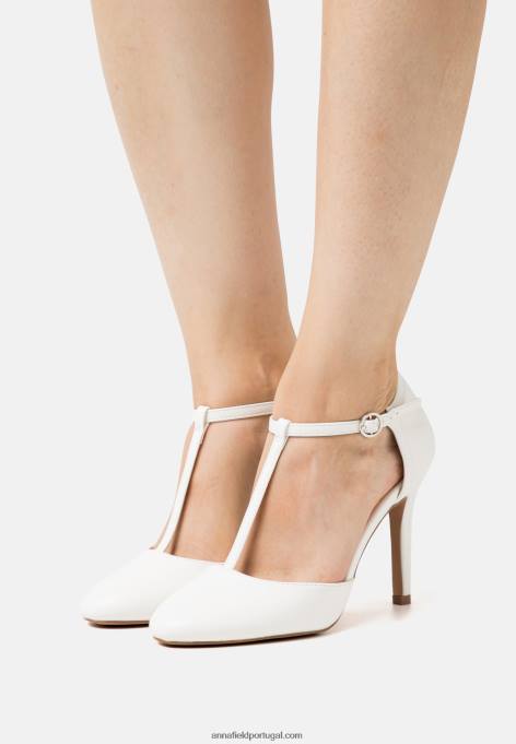 mulheres salto clássico branco F4BZ0D1660 Anna Field