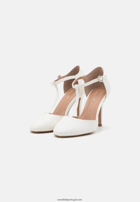 mulheres salto clássico branco F4BZ0D1660 Anna Field