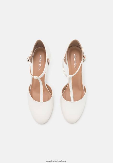 mulheres salto clássico branco F4BZ0D1660 Anna Field