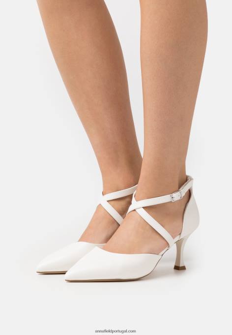 mulheres salto clássico branco F4BZ0D1674 Anna Field