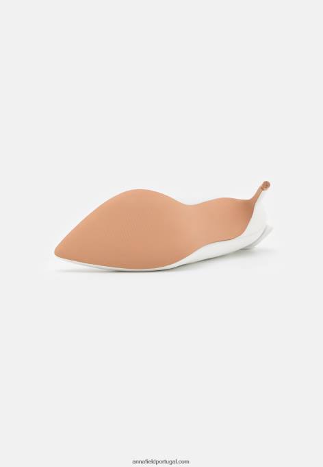 mulheres salto clássico branco F4BZ0D1697 Anna Field