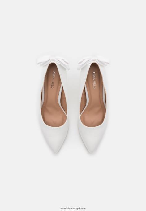 mulheres salto clássico branco F4BZ0D1697 Anna Field