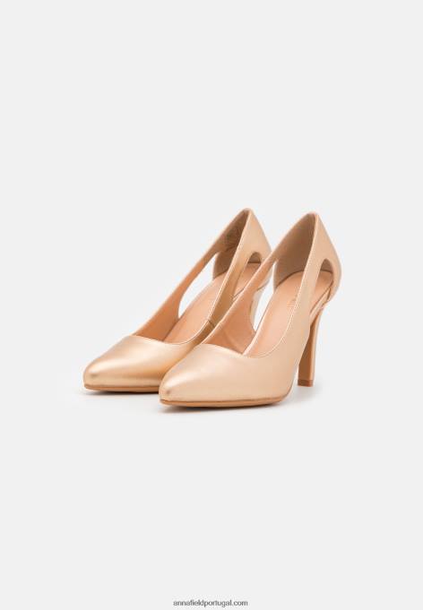 mulheres salto clássico ouro F4BZ0D1658 Anna Field