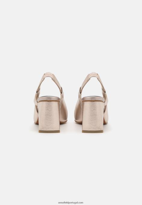 mulheres salto clássico platinado F4BZ0D1752 Anna Field
