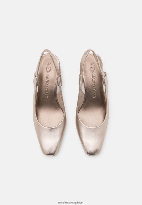 mulheres salto clássico platinado F4BZ0D1752 Anna Field