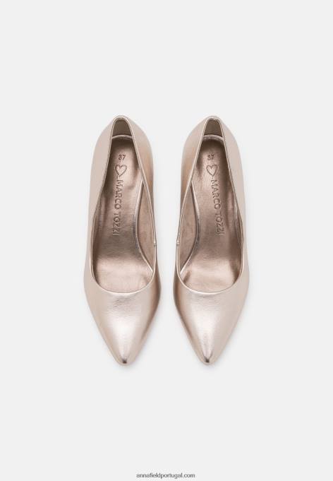 mulheres salto clássico platinado F4BZ0D1754 Anna Field