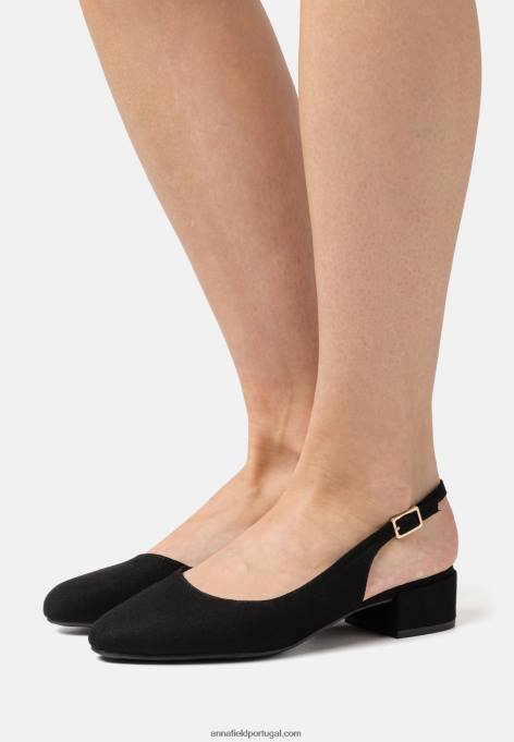 mulheres salto clássico preto F4BZ0D1600 Anna Field