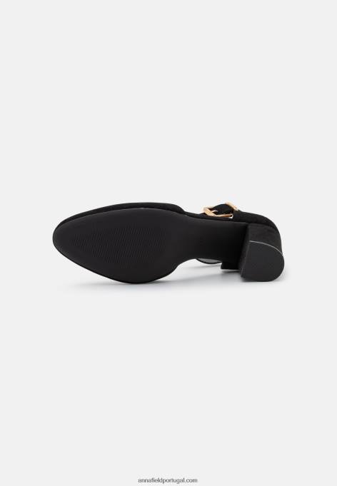 mulheres salto clássico preto F4BZ0D1615 Anna Field