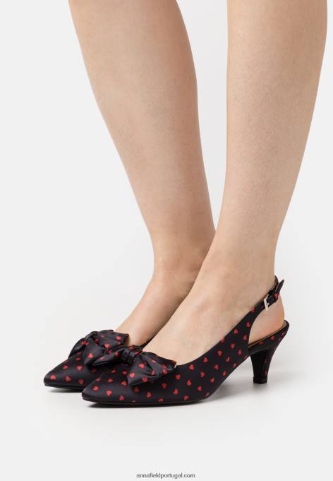 mulheres salto clássico preto F4BZ0D1650 Anna Field