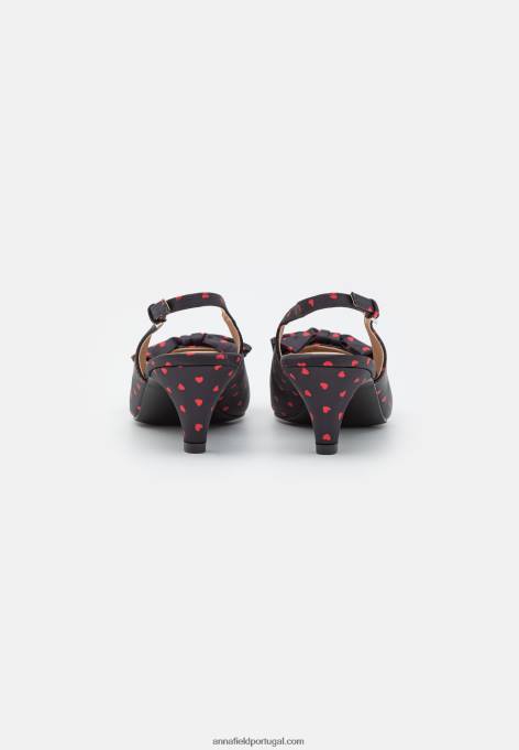 mulheres salto clássico preto F4BZ0D1650 Anna Field