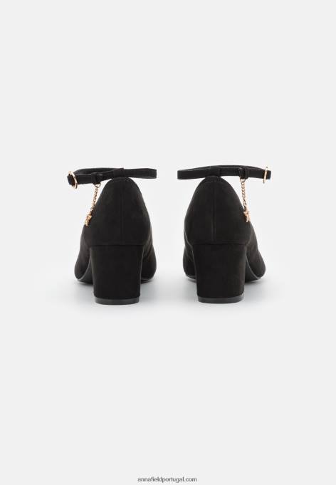 mulheres salto clássico preto F4BZ0D1684 Anna Field