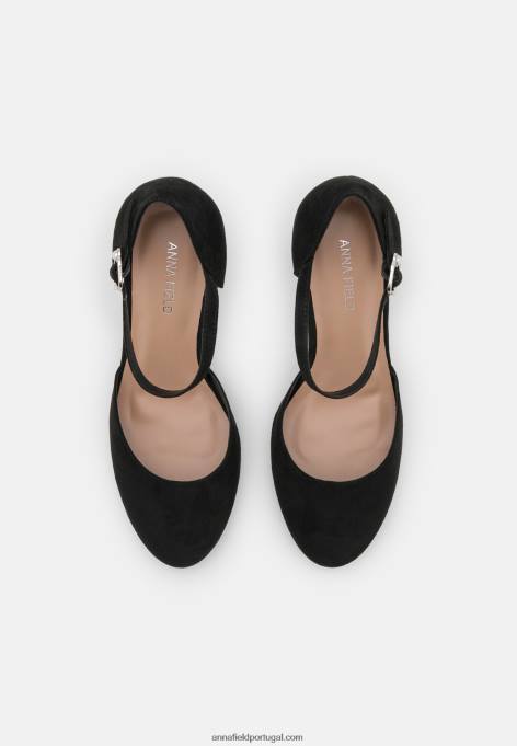 mulheres salto clássico preto F4BZ0D1717 Anna Field