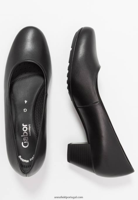 mulheres salto clássico preto F4BZ0D1733 Anna Field