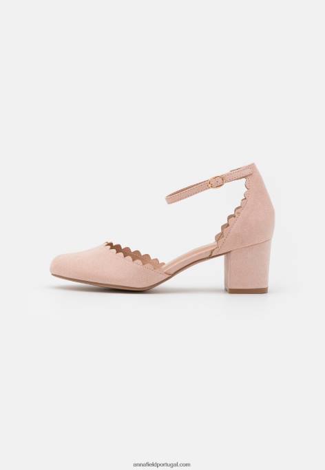 mulheres salto clássico rosa claro F4BZ0D1601 Anna Field