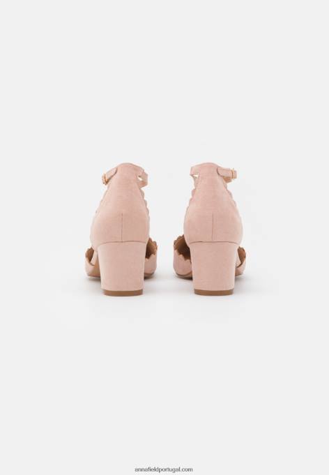 mulheres salto clássico rosa claro F4BZ0D1601 Anna Field