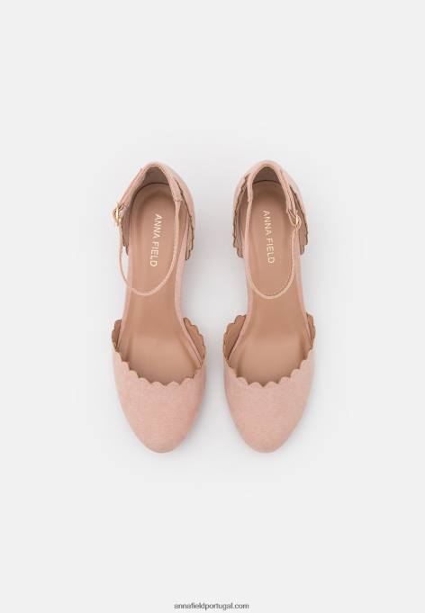 mulheres salto clássico rosa claro F4BZ0D1601 Anna Field