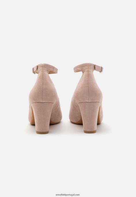 mulheres salto clássico rosa claro F4BZ0D1605 Anna Field